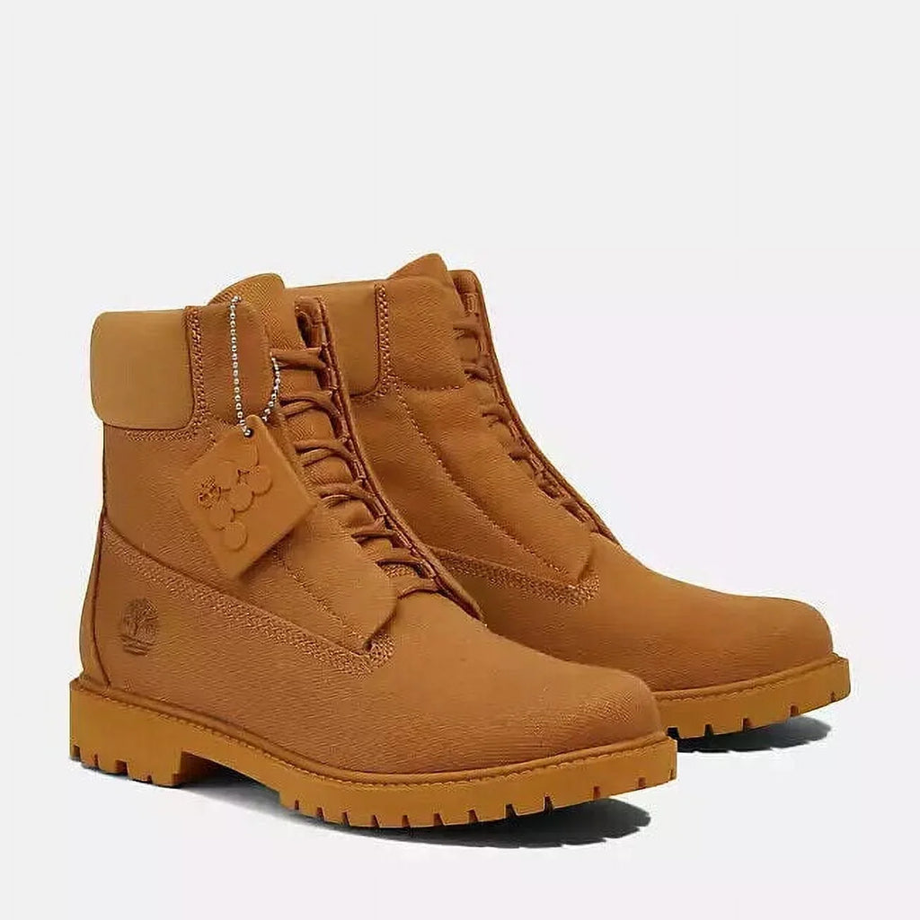 Timberland  Pangaia  Women's Wheat Cotton 6" Waterproof Boots  (10)
