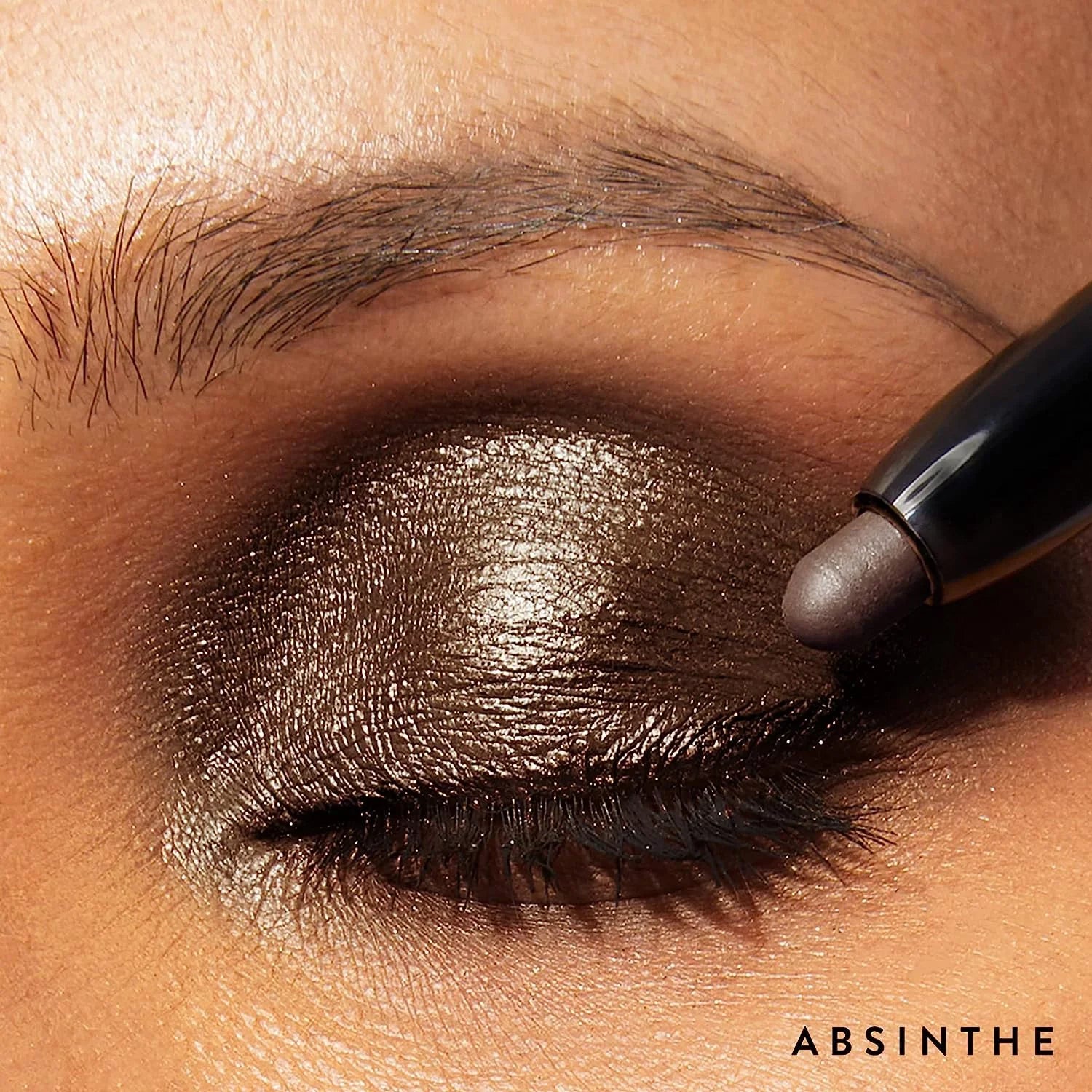 Make It  Double Dual-Ended Eyeshadow - Absinthe - Cream Eyeshadow Stick + Matching Powder Eyeshadow - Crease-Proof  and  Smudge-Proof