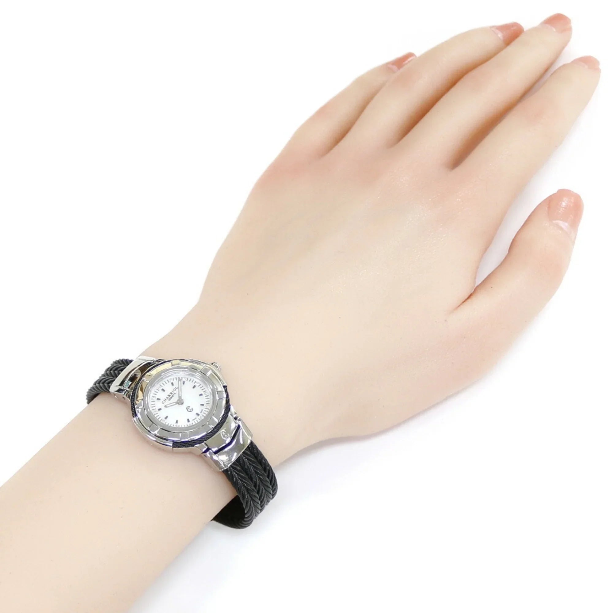Pre-Owned  Saint-Tropez Watch Stainless Steel Quartz Women's (Good)