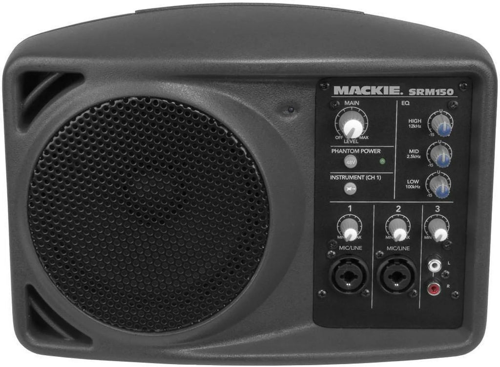 2 Mackie  Powered Active Pa Monitor Speakers With Built In