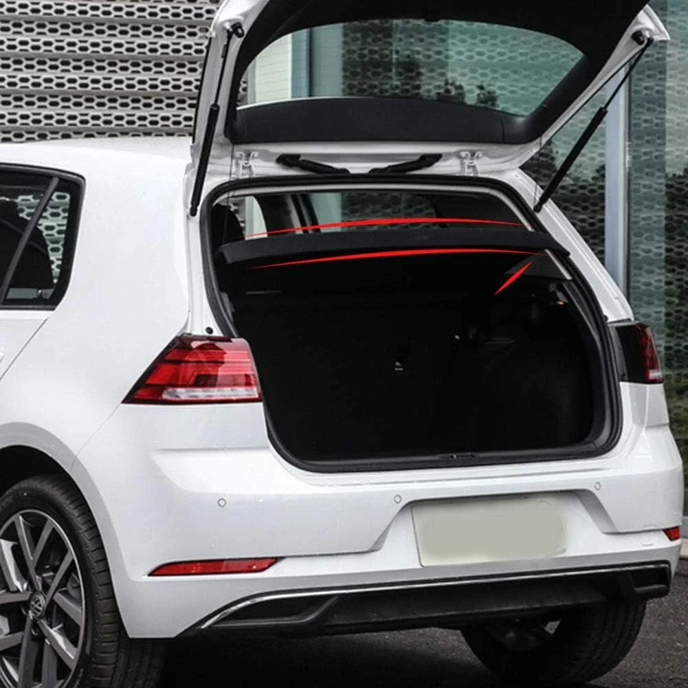Fit 2015-2019 Volkswagen  Golf 7 Non-retractable Cargo Cover for 2015 2016 2017 2018 2019    7 Hatchback Rear Trunk Luggage Privacy Shade Accessory, Black