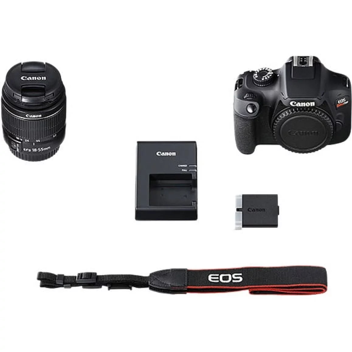 Canon  Rebel  18 Megapixel Digital  Camera with Lens, 0.71", 2.17", Black