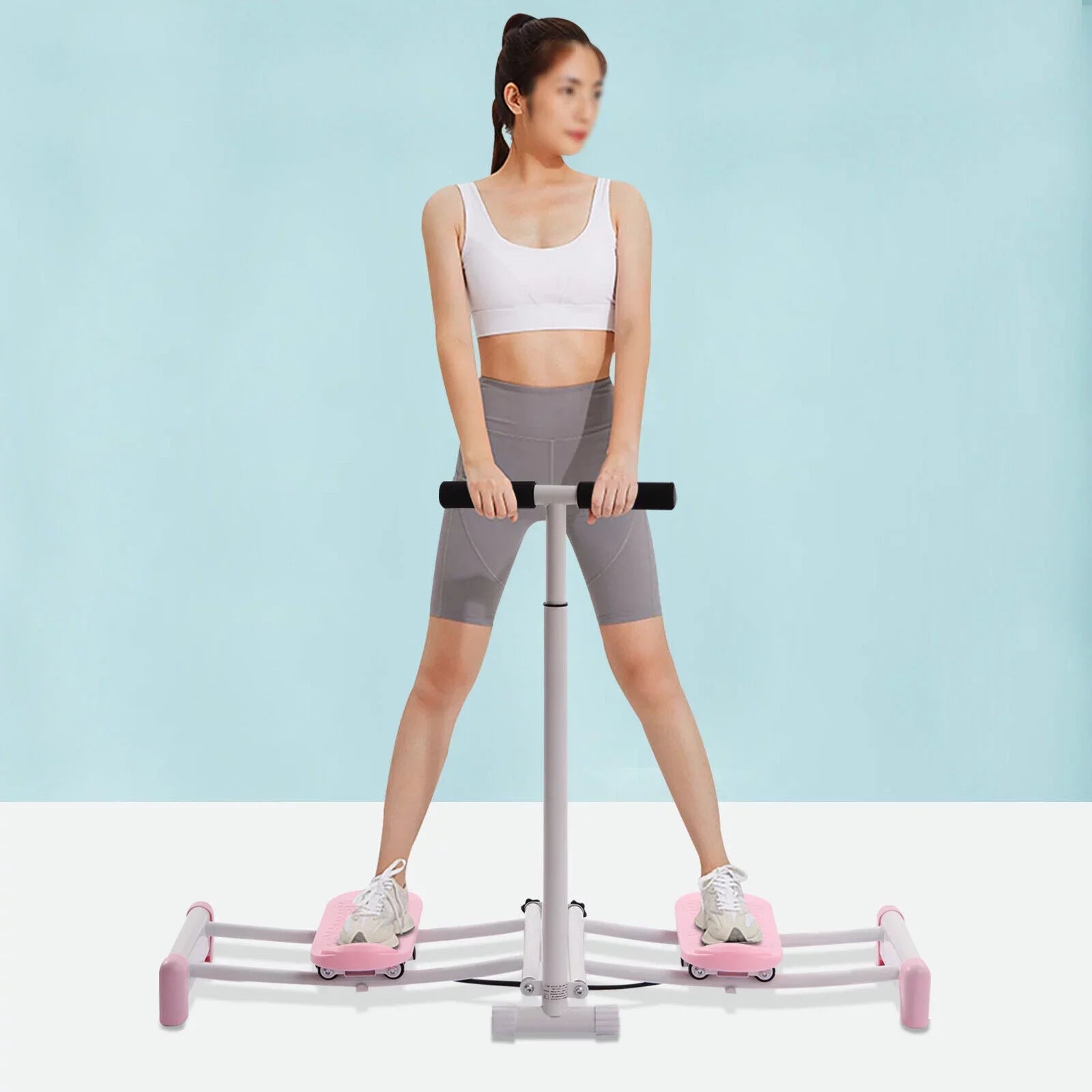 ZhdnBhnos Leg Exercise Equipment Pelvic Floor Muscle Hip Trainer Inner Thigh Exerciser Home Gym Fitness Machine Indoor Leg Strength Training
