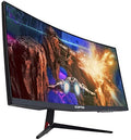 Sceptre 30-inch Curved Gaming Monitor 21:9 2560x1080 Ultra Wide Ultra Slim  DisplayPort up to 200Hz Build-in Speakers, Metal Black (-200UN1)