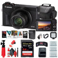 Canon PowerShot   Mark  Digital Camera (3637C001) + 64GB Card + More