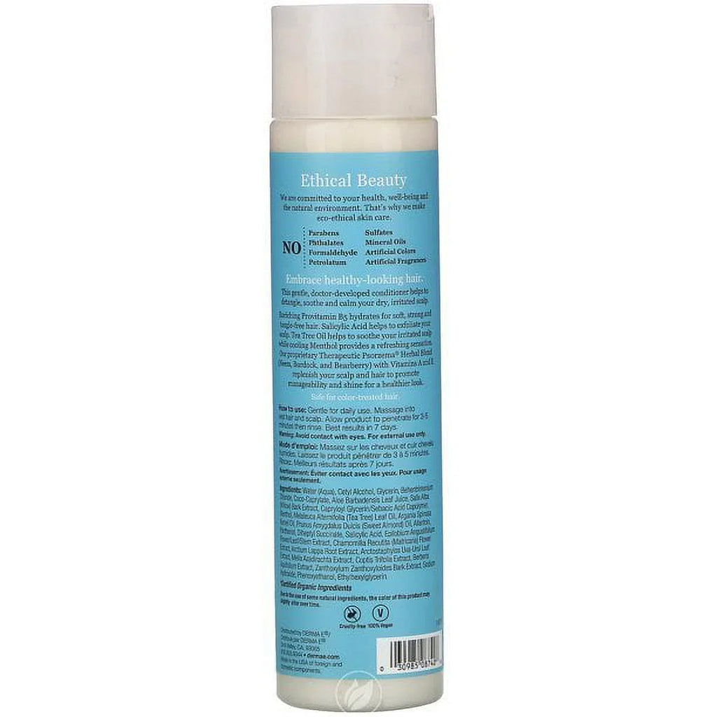 Derma  Scalp Relief Conditioner, Soothes Dry Irritated Scalp, 10oz, 4-Pack