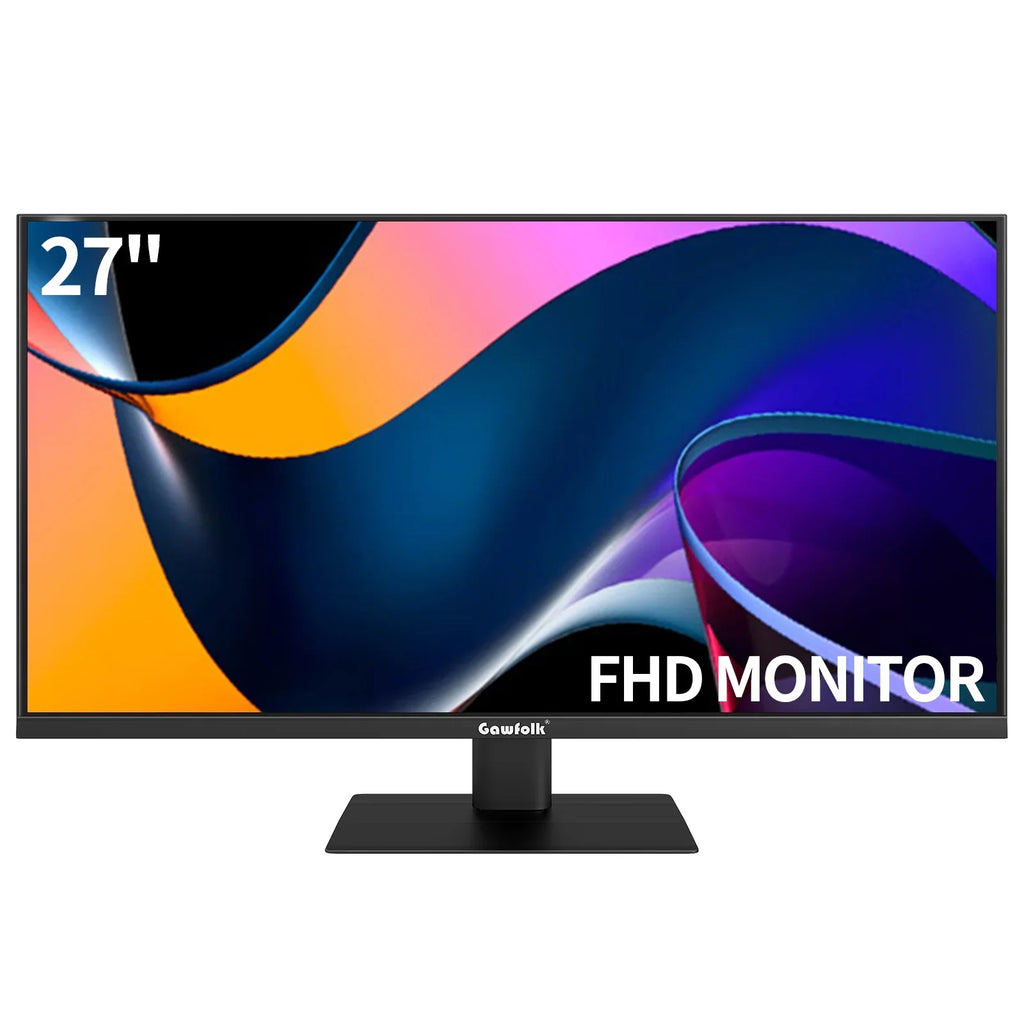 Gawfolk 27"  Gaming Monitor 165Hz, Full  1080P Bezel-less Display Supports  and  (Black)