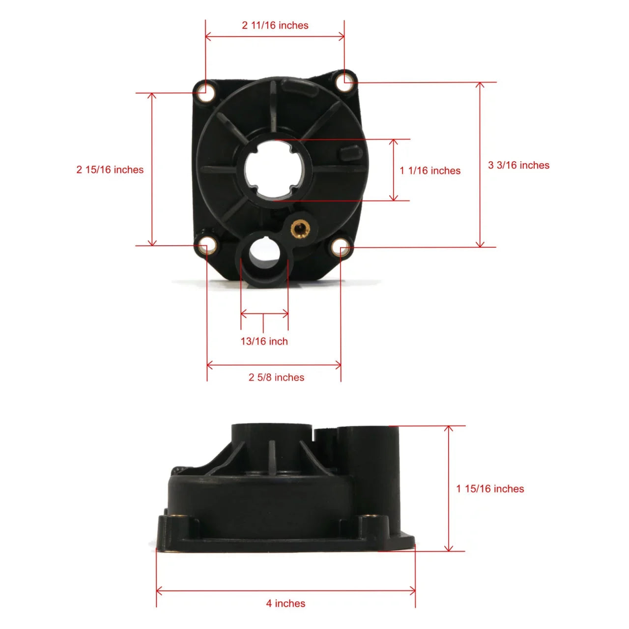 The  Shop | Water Pump Impeller, Housing Repair Kit For 1993 Johnson 65HP  Outboard