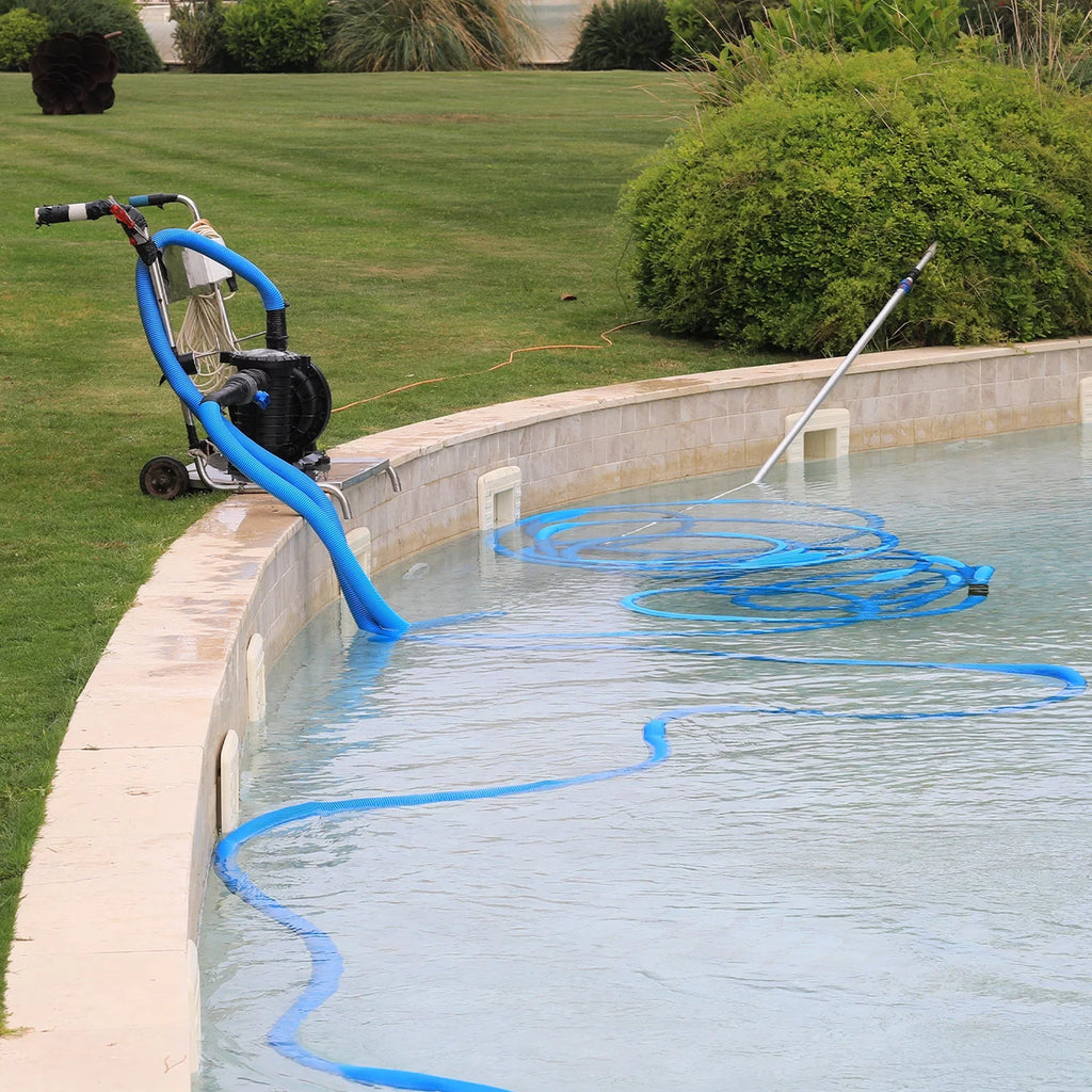 Backwash Hose 65mm Dia 33ft 0.3MPa High Pressure  Reinforced Discharge Hoses for Swimming Pool