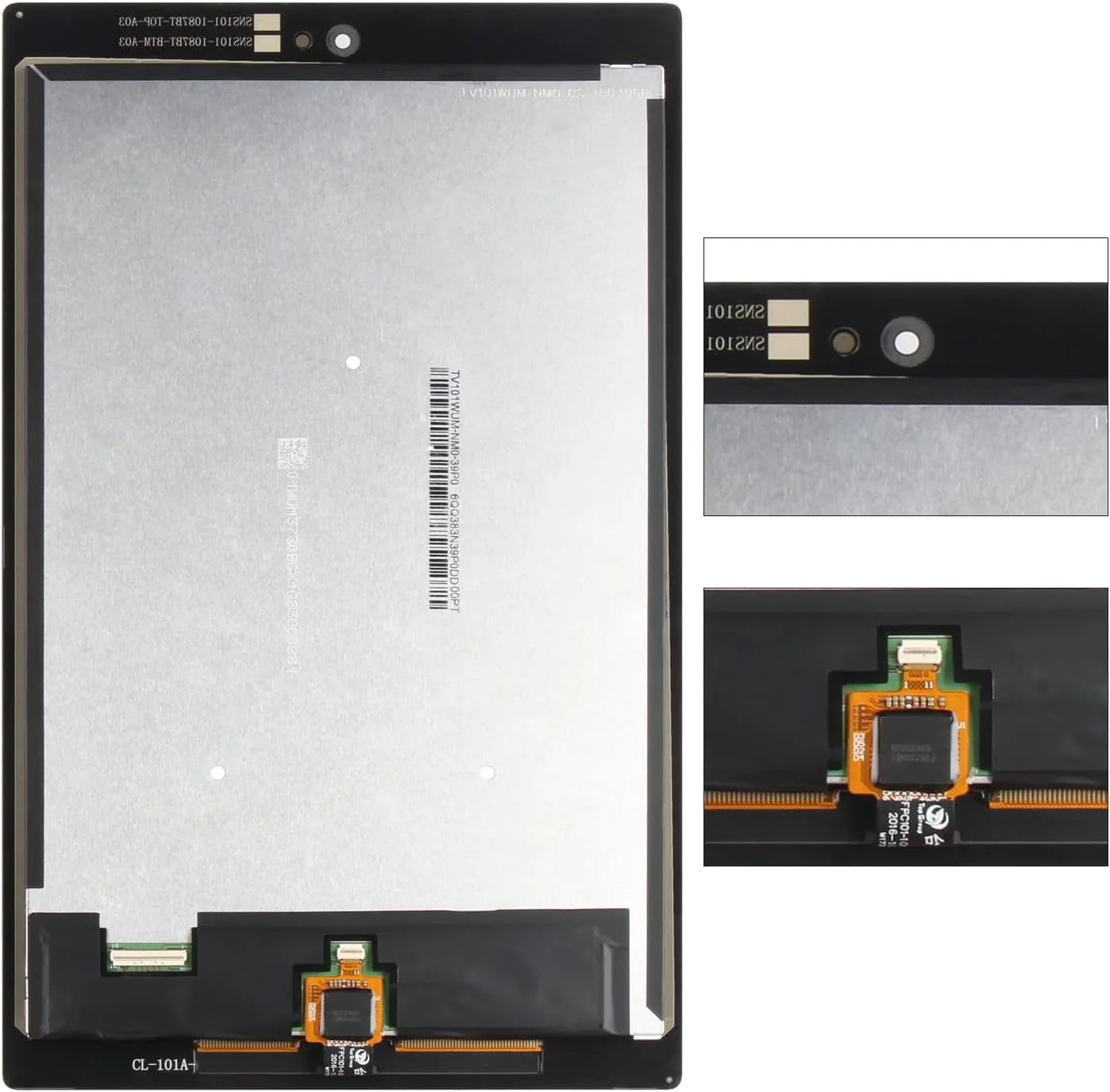 Screen Replacement for Amazon Kindle Fire  10 7th Gen  2017 Version 10.1  Display Touch Screen Digitizer Assembly with Tools