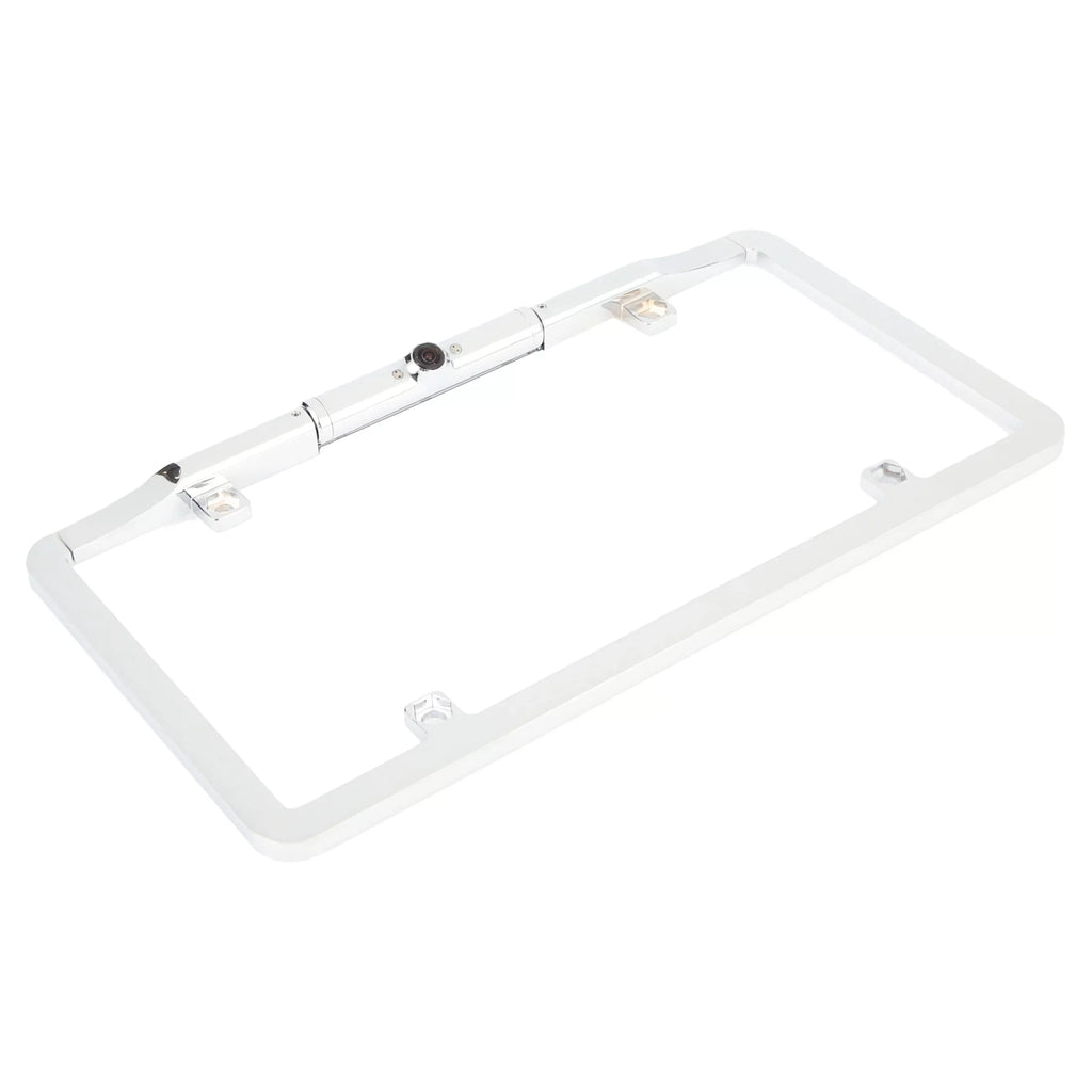 '- Ultra Slim Full-Frame License Plate  Backup Camera (Chrome)
