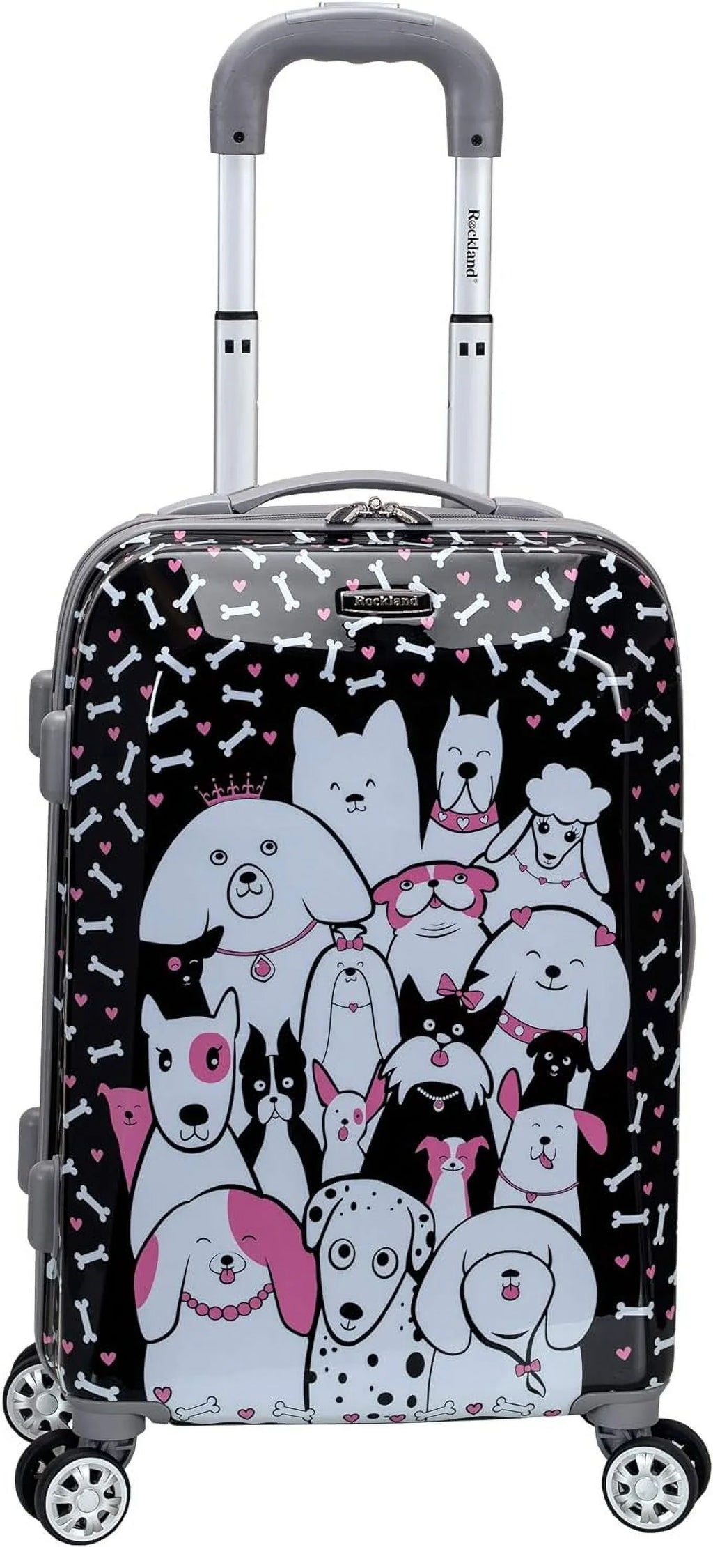Open Box Rockland Vision Hardside Spinner Wheel Luggage Carry-On 20" - /