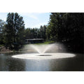 Kasco 1   Series Decorative Fountain - 120V with 50 Ft Electric Power Cord | Pond and Lake Fountain | Efficient Pond Aerator Outdoor Fountain Black