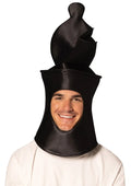Rasta Imposta Ultimate Deluxe BlackBishopChessHeadpiece Halloween Mask Costume, Adult One Size, -