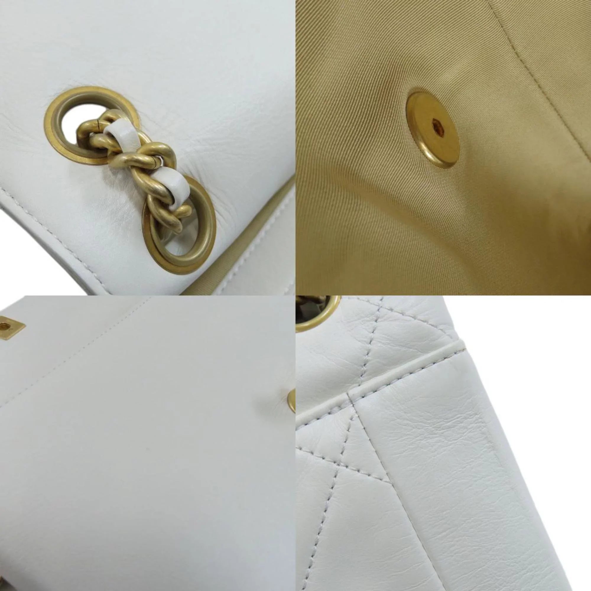 Pre-Owned Chanel Chain Shoulder Matelasse Bag Lambskin Ladies  (Good)