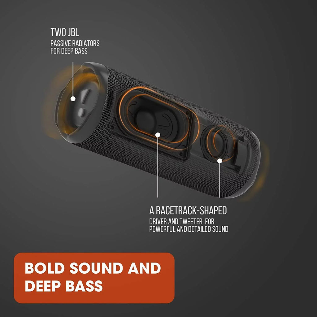 Restored  Flip 6 - Portable Bluetooth Speaker, Powerful Sound and deep bass,  Waterproof, 12 Hours of Playtime (Refurbished)