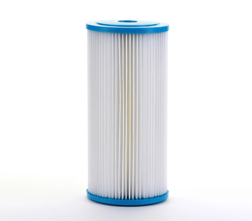 Hydronix -45-1030  - &  Compatible Sediment Pleated Water Filter, Reusable 4.5 x 10 - 30 micron (2 Pack)