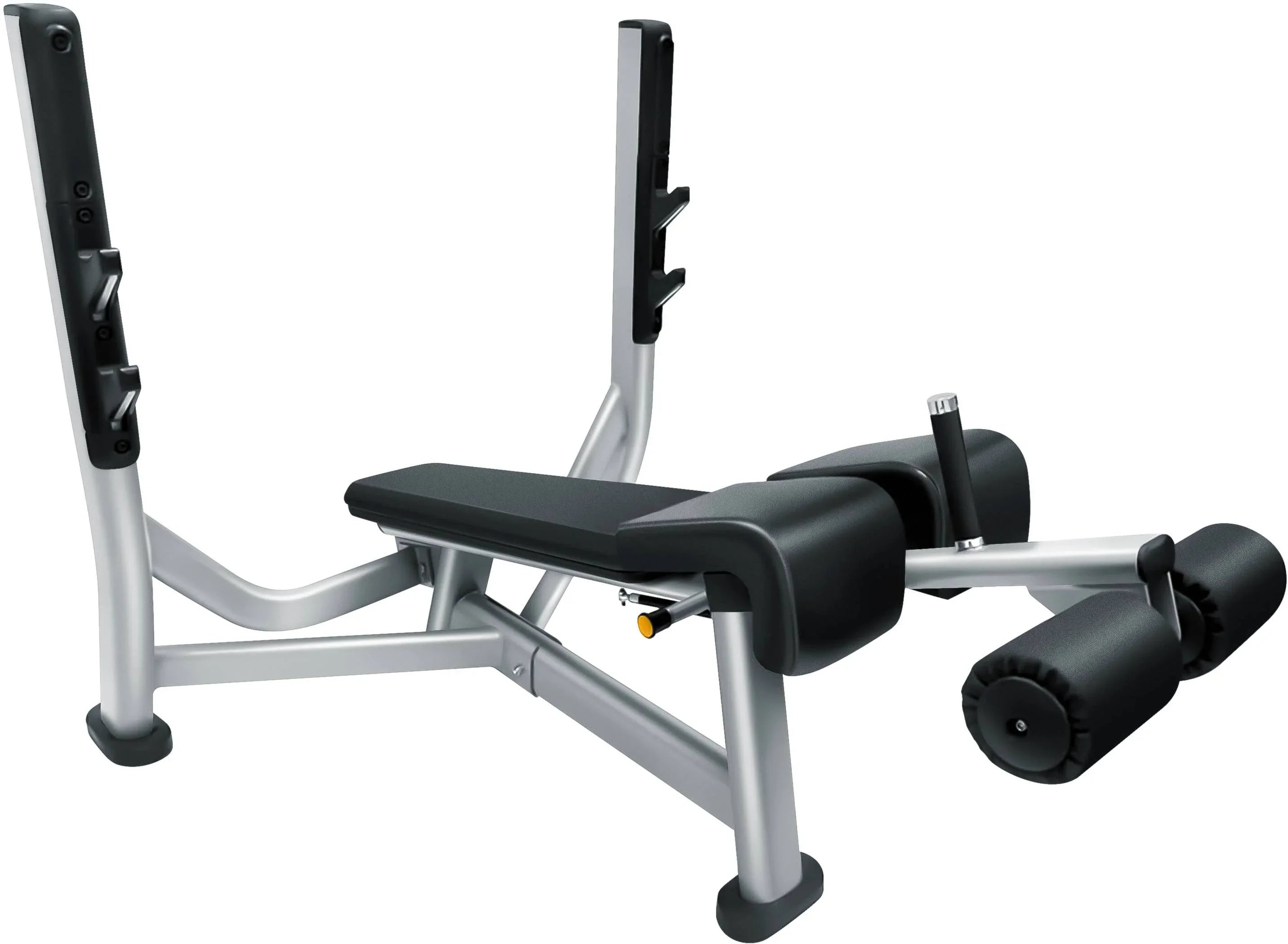 French Fitness  Silver Olympic Decline Bench (New)