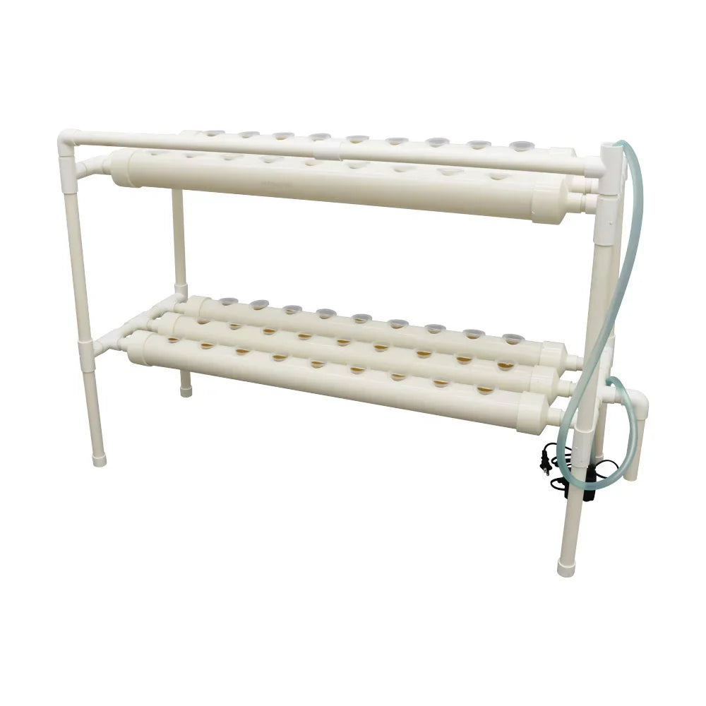 Hydroponic Pipeline Vegetable Grow Machine Plant Growing System 54 Sites