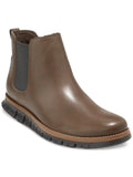 Mens Brown Waterproof Comfort Zerogrand Round Toe Wedge Chelsea 7