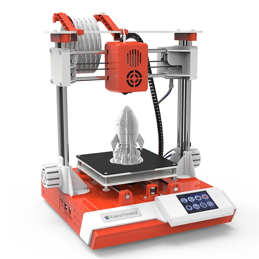 EasyThreed 3D printer,Print Size Removable 3d Printer Size Removable With 2.4'' With Tf Removable With 2.4'' Printer 100x100x100mm/4x4x4inches Print With 2.4'' With Printer Hine 100x100x100mm Mizuh