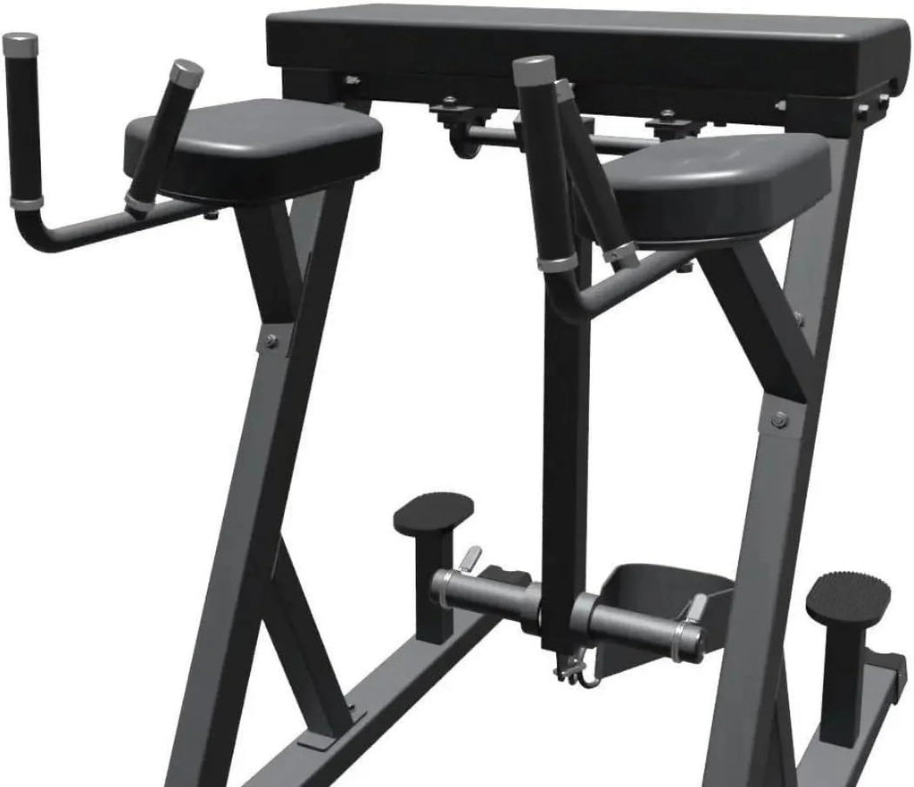 Gronk Fitness Reverse Hyperextension Machine | Plate Loaded Machine | Target Your Lower Back, Glutes and Hamstrings | Made of 11 Gauge Steel