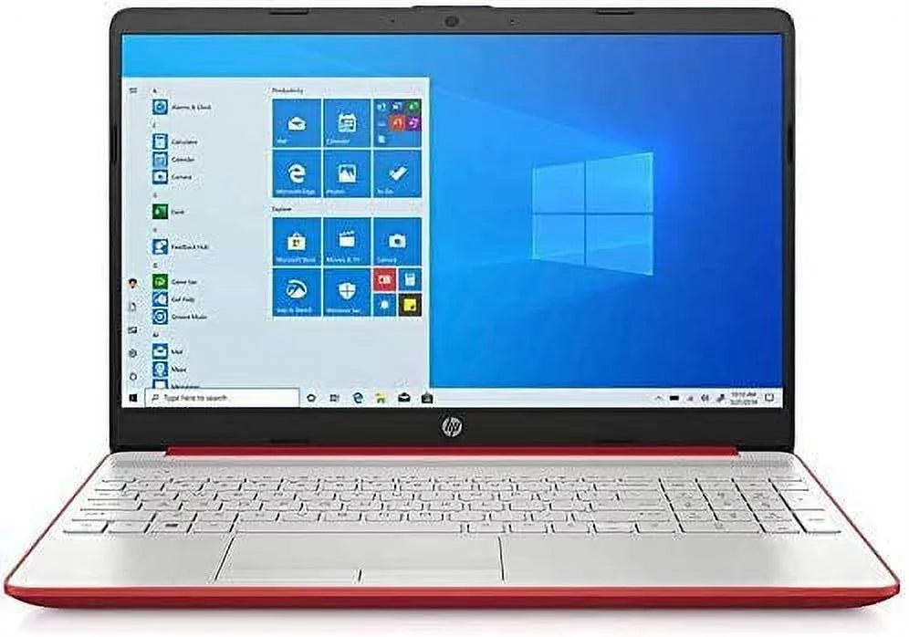 2021  15.6"   Laptop, Intel Pentium Gold 6405U Processor, 4GB , 128GB , , Webcam, Intel  Graphics 605, Bluetooth, Wi-Fi, Windows 10 , Red, /  Accessories