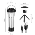 3000Mah Camping Lantern With Magnetic Base Similar To Blackdog Goal Zero Lantern 5 Lighting Modes Led Flashlights Emergency Lamp