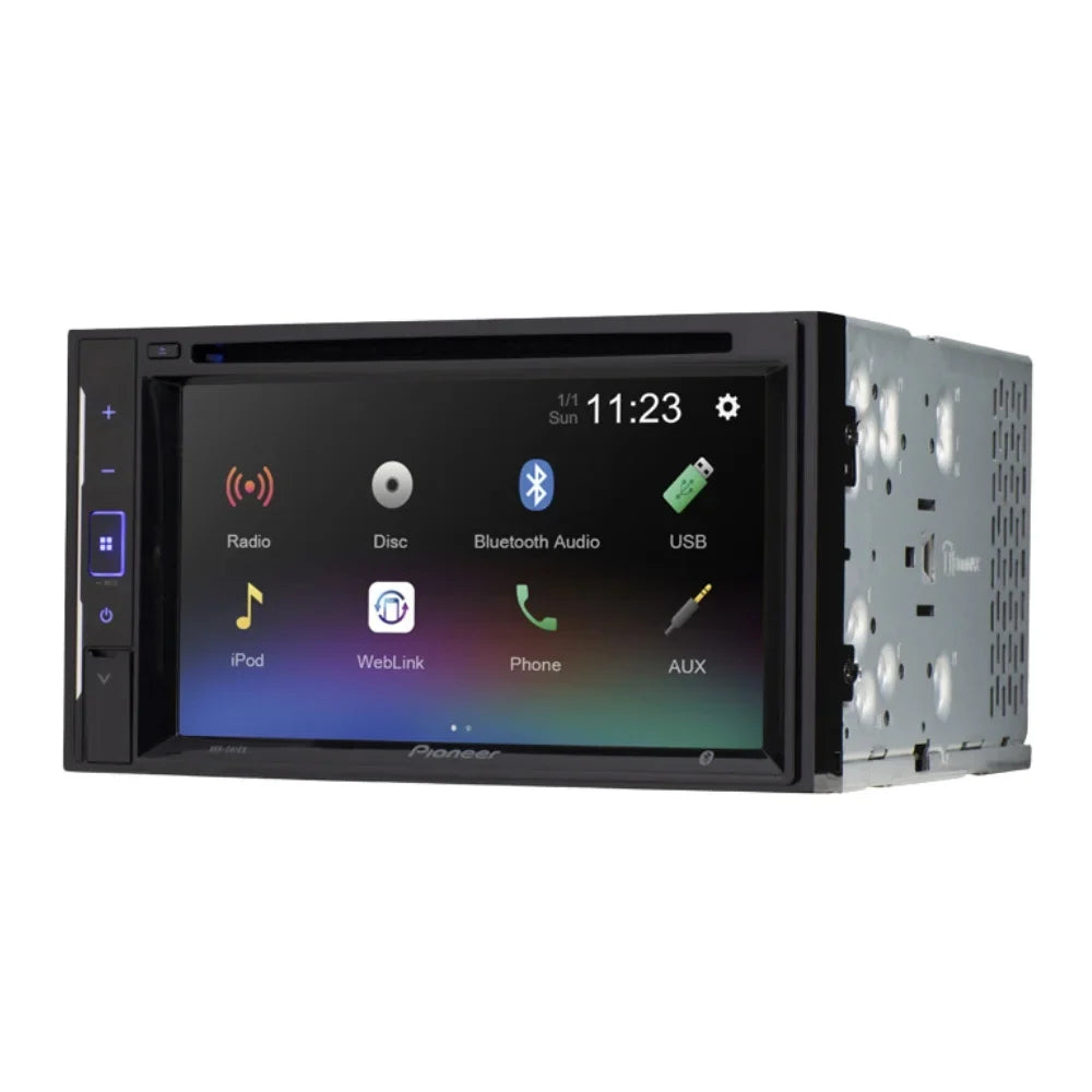 Bundle with Pioneer Multimedia  Car Stereo and Installation Kit - for 2003-2006  Sierra / Bluetooth Touchscreen, Backup Camera, Double Din in-Dash Mounting Kit