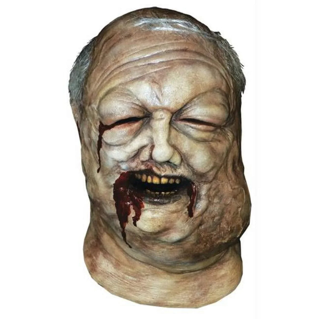 The Walking Dead Well Walker Zombie Full Head Mask, Off-White, One-Size