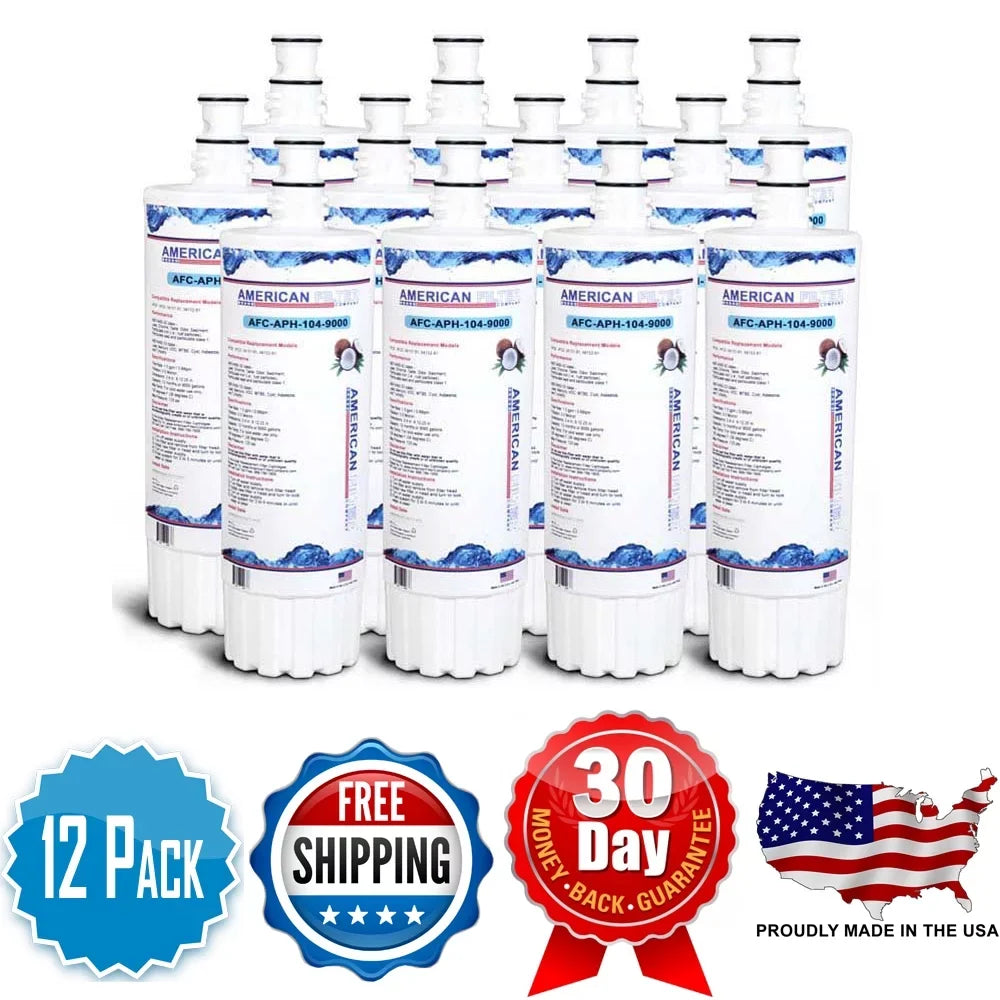 Brand , Water Filters , Compatible with BodyGlove® -6000FF - 12 Pack - Made in ...