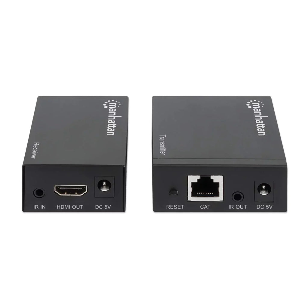 Manhattan 1080p  over Ethernet Extender Kit Up to 164 ft. with Single Cat6 Cable and  support