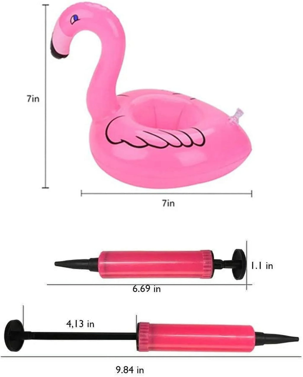 Inflatable Drink Holder Drink Pool Floats Cup Holder Floats Inflatable Floating Coasters Float Coaster for Pool Party Water Fun