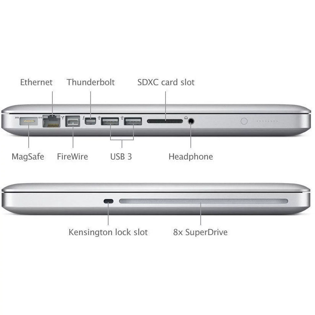 Apple MacBook Pro 13.3 Inch Laptop (Intel Core i5 2.5 GHz, 4  1600MHz  , 500  ) / (Certified Used)