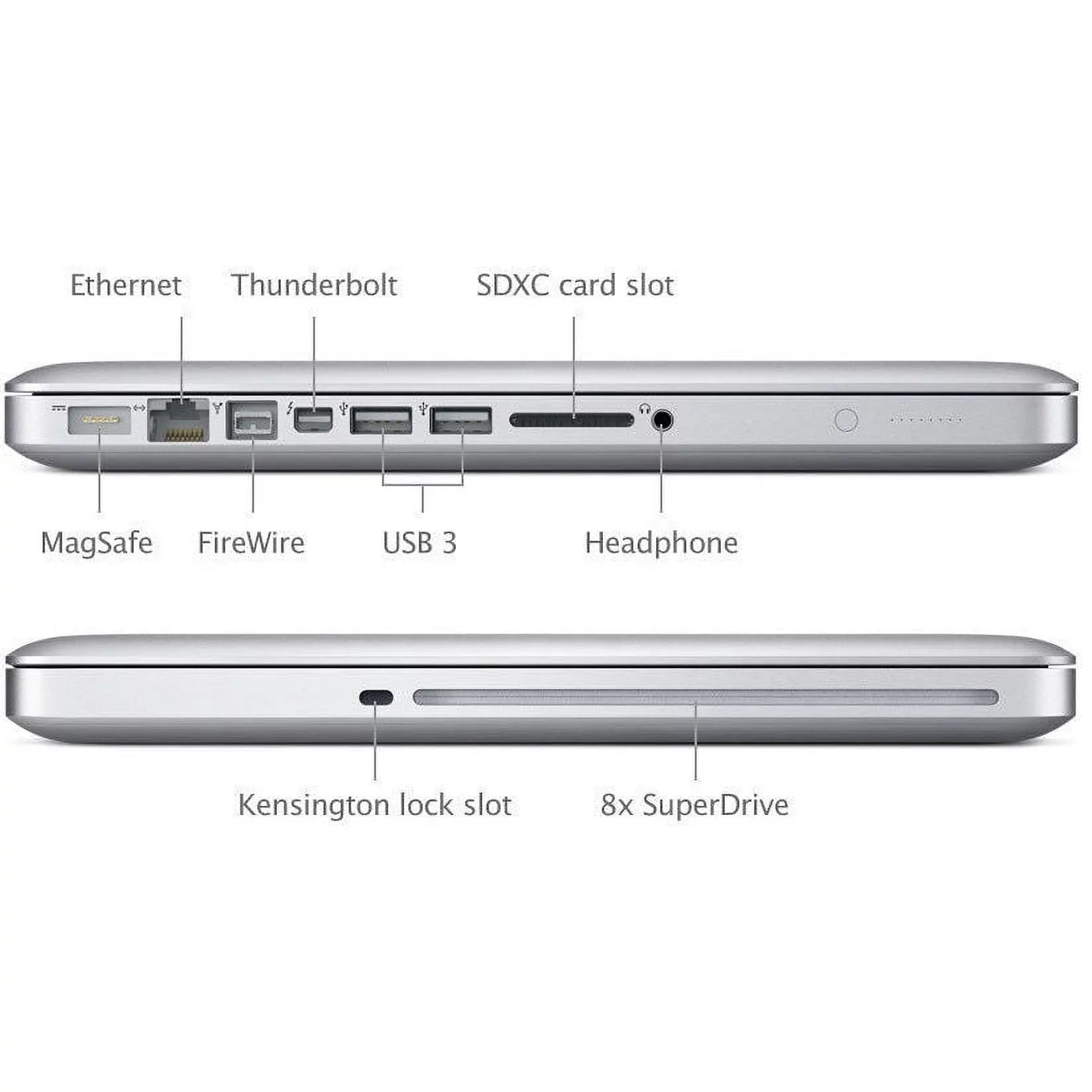 Apple MacBook Pro 13.3 Inch Laptop (Intel Core i5 2.5 GHz, 4  1600MHz  , 500  ) / (Certified Used)