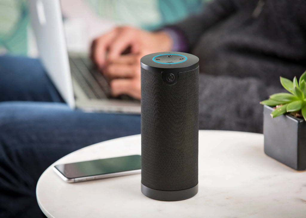 Odash --6-1153 Voice Assistant Wireless Speaker with Bluetooth, Black