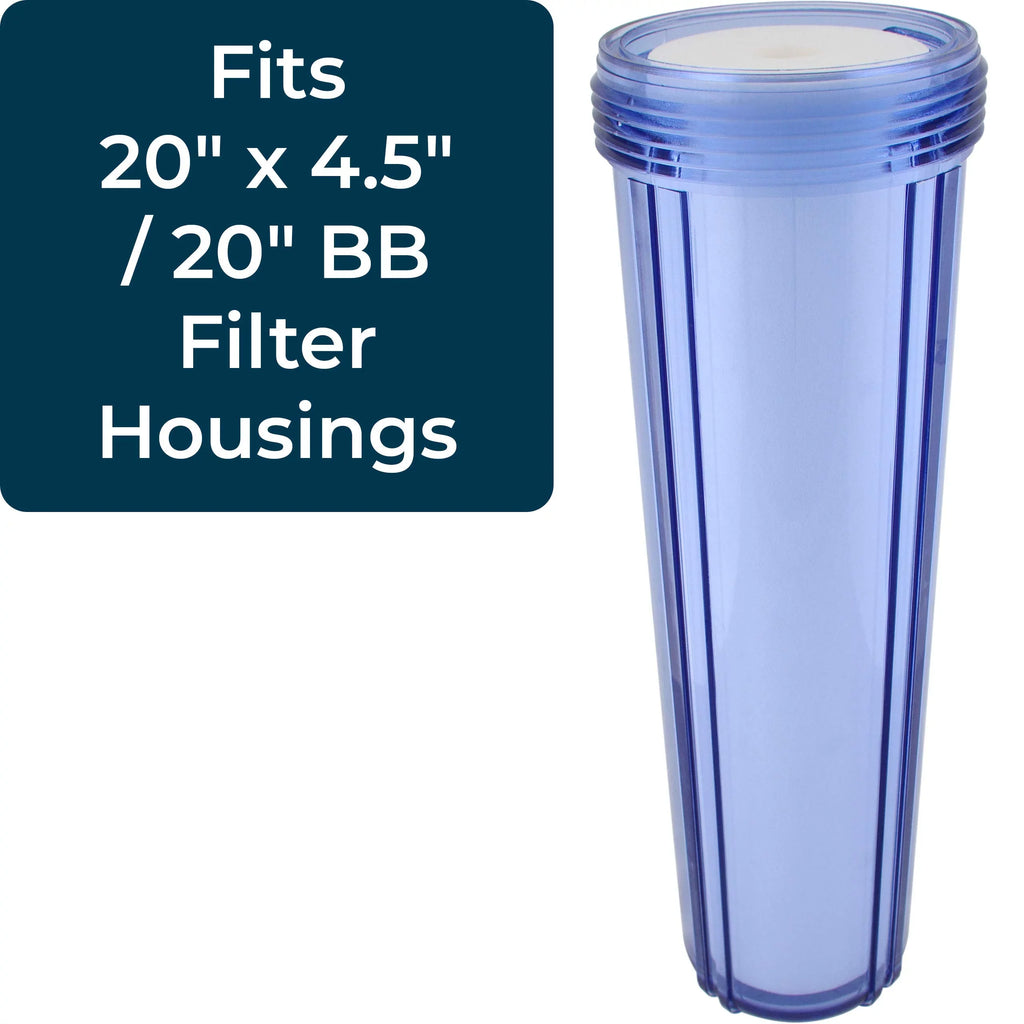 SpiroPure --6010-20BB 20x4.5  10 Micron Spun Melt-Blown Polypropylene Water Filter Cartridge -45-2010 (Case of 6)