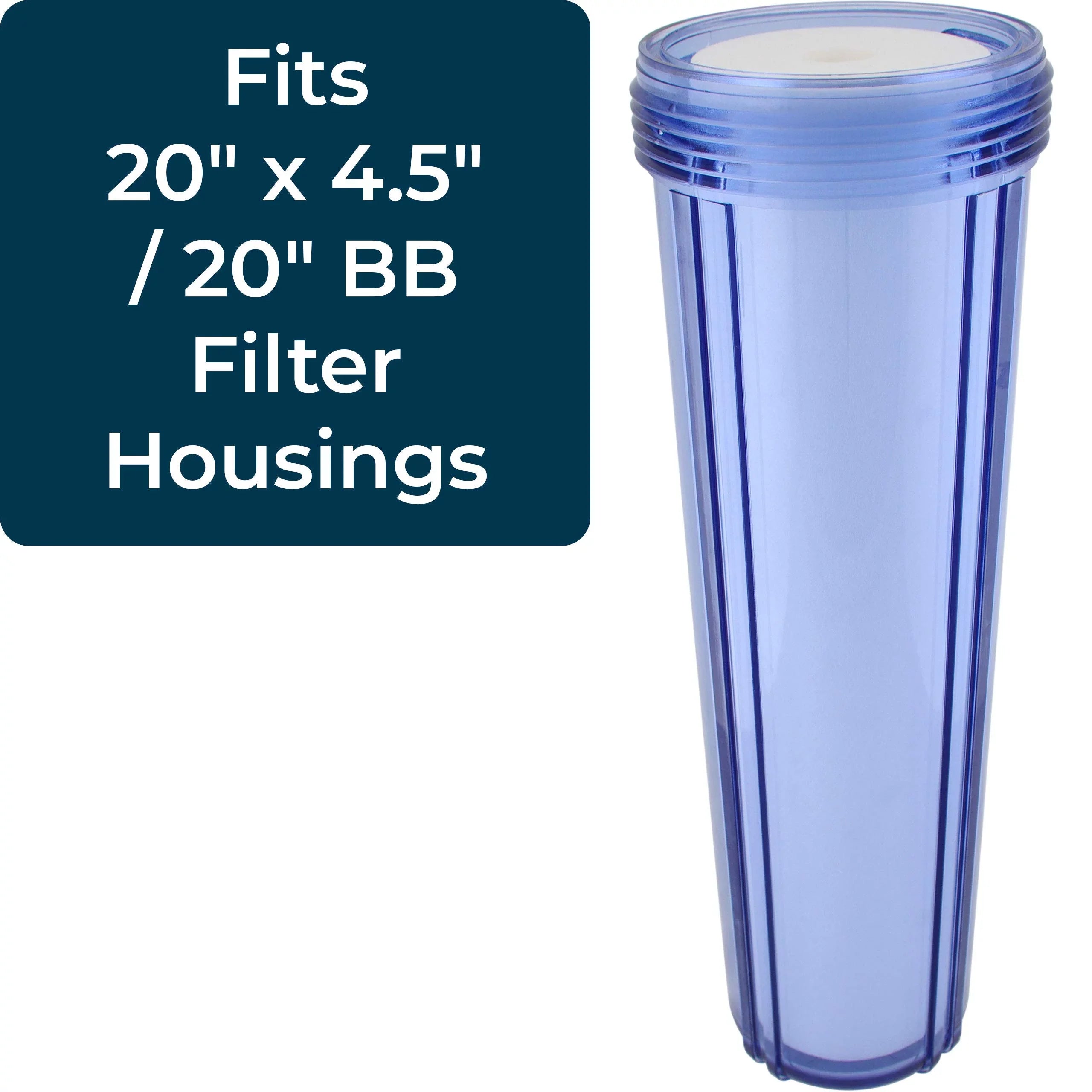 SpiroPure --6010-20BB 20x4.5  10 Micron Spun Melt-Blown Polypropylene Water Filter Cartridge -45-2010 (Case of 6)