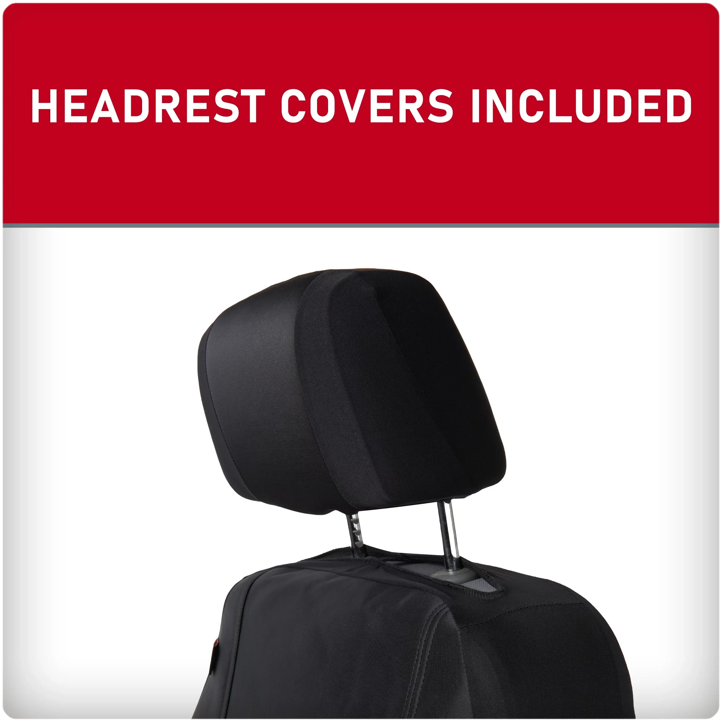 Dickies 2-Piece Black Puncture-Resistant Front Car, Truck,  Seat Covers, Protect from Pets, Universal Fit