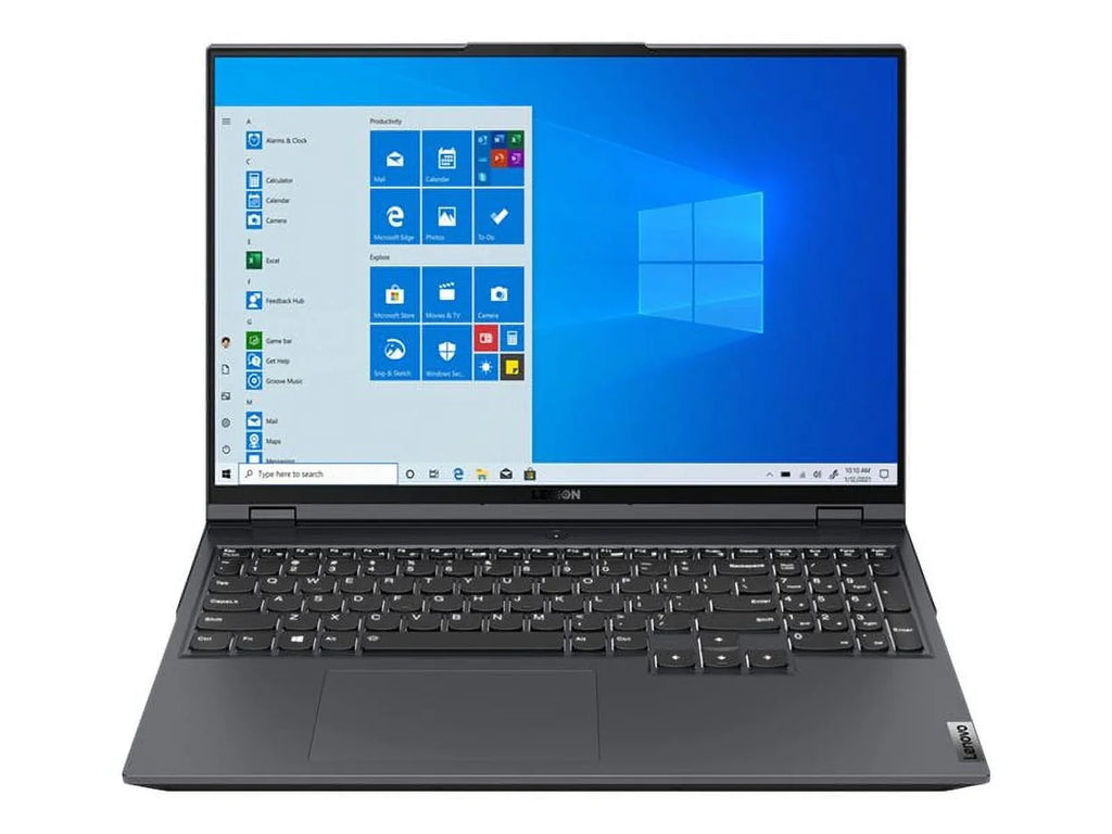 Lenovo Legion 5 Pro 16ITH6H 82JD - Intel Core i7 11800H / 2.3 GHz - Win 10 Pro 64-bit -   3070  - 32   - 1   NVMe x 2 - 16"  2560 x 1600 () @ 165 Hz - Wi-Fi 6 - black (bottom), storm gray (top) - kbd:  - with 1 Year Legion Ul