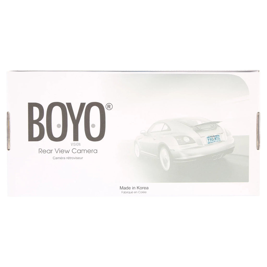 '- Ultra Slim Full-Frame License Plate  Backup Camera (Chrome)