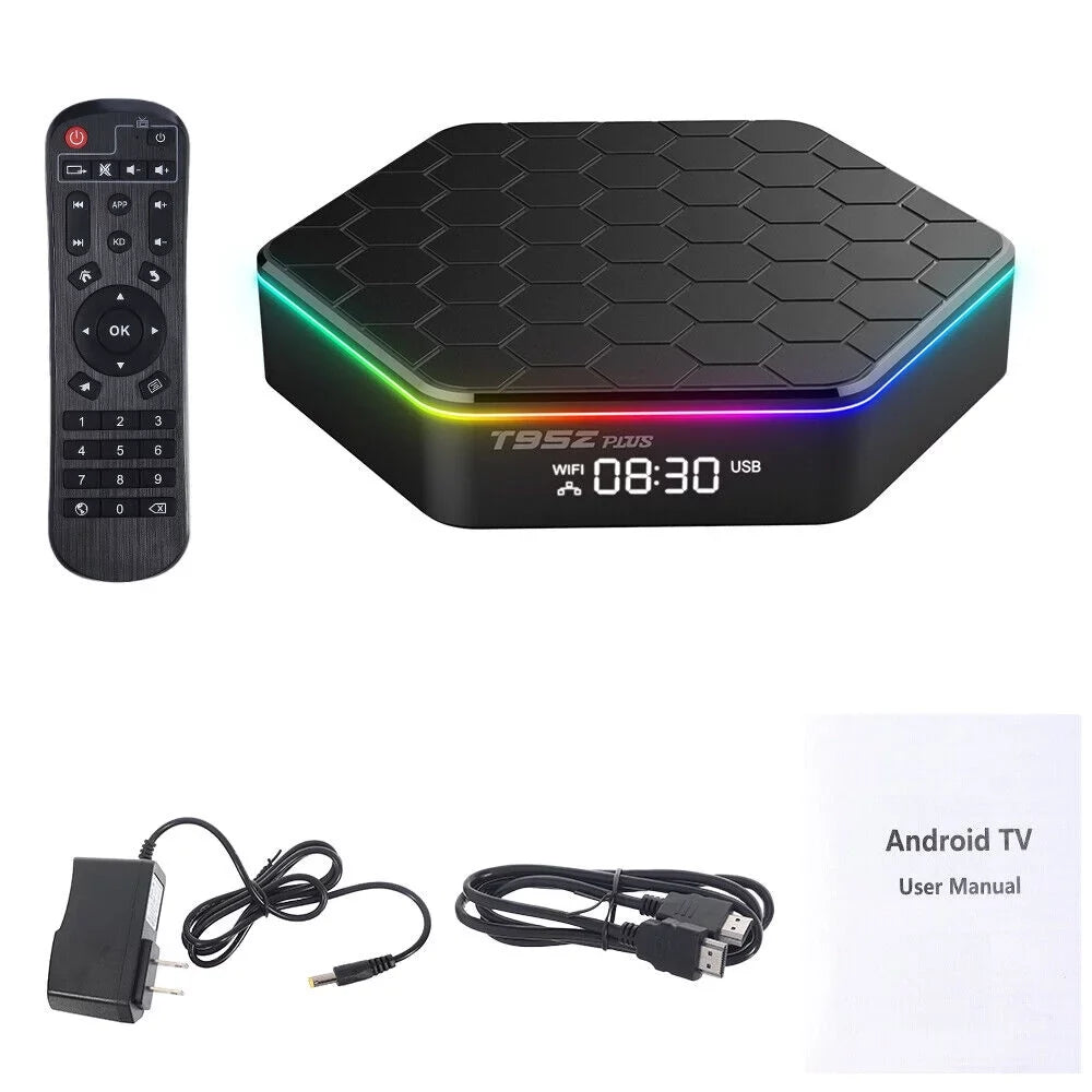 JahyShow  Plus Quad Core 4+128G  Box - 6K  Stream Player, Smart Android 12.0