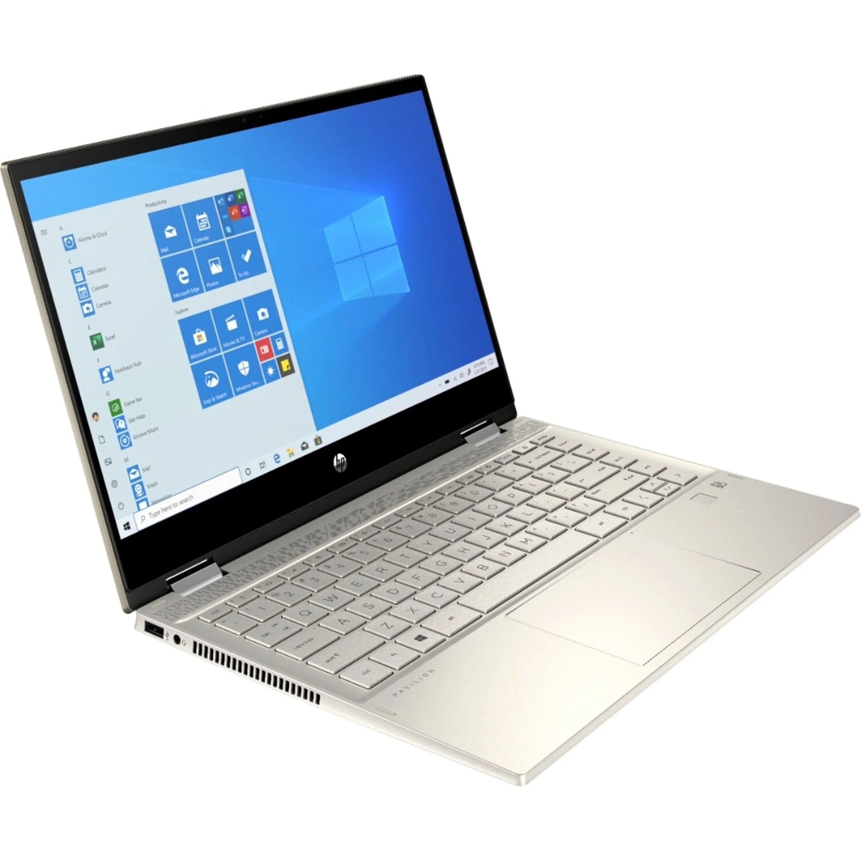 Pavilion x360 14M- 14" Touch 8GB 512GB  Core‚Ñ¢ i5-1135G7 2.4GHz Win10H,Warm Gold (Used)