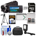 Sony Handycam - 1080p  Video Camera Camcorder with 32GB Card + Case +  Light + Battery + Tripod + Kit