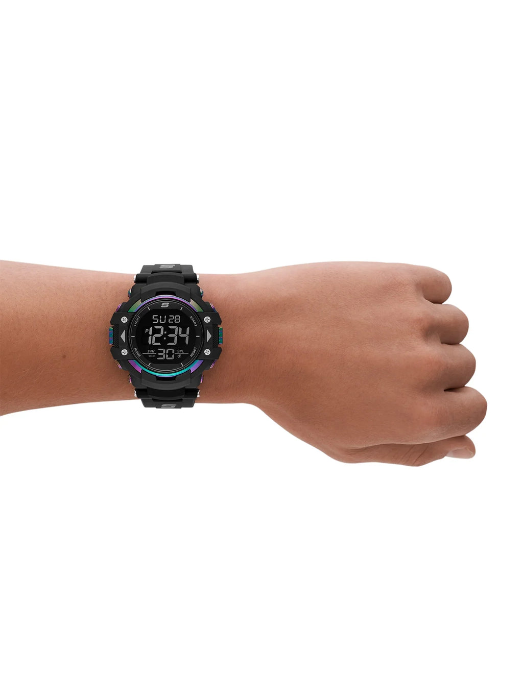 Skechers Mens Digital Chronograph Fastwrap Strap ()