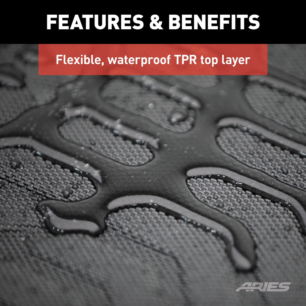 StyleGuard  Black Custom Floor Liners, Select Jeep Renegade, 1st Row Only
