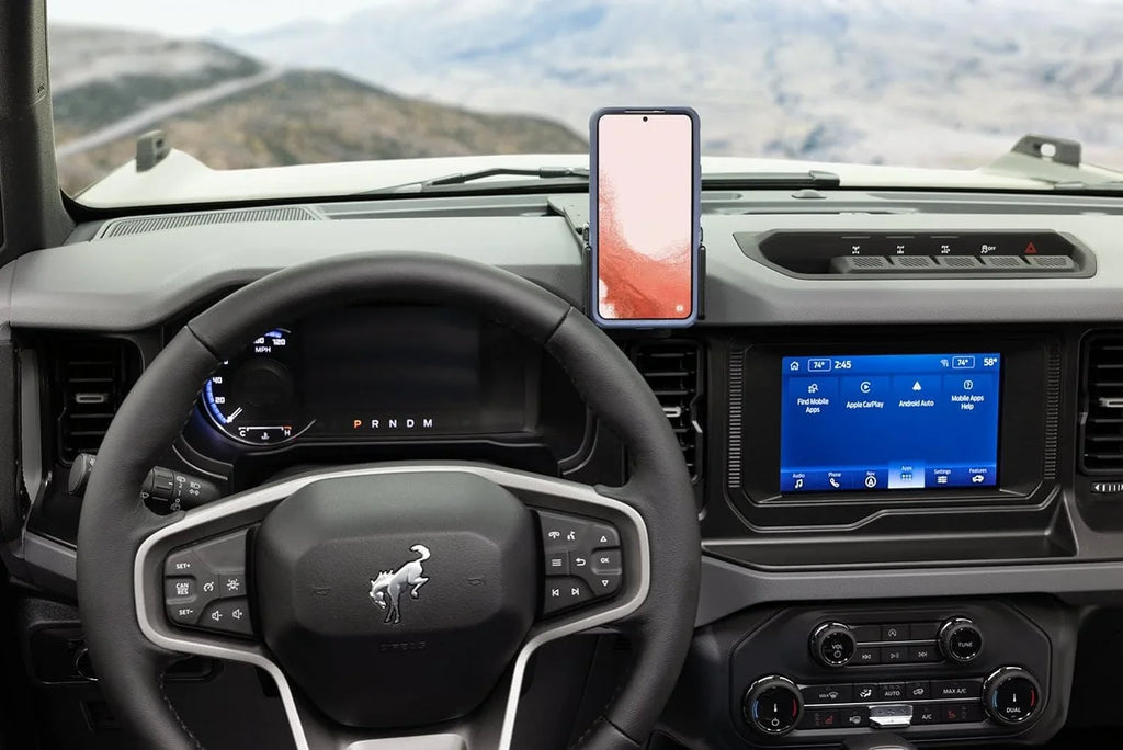 Scosche  ProClip Center Dash Phone Mount Compatible with 2021-2023 Ford Bronco SUVs (Mounting Base Only)