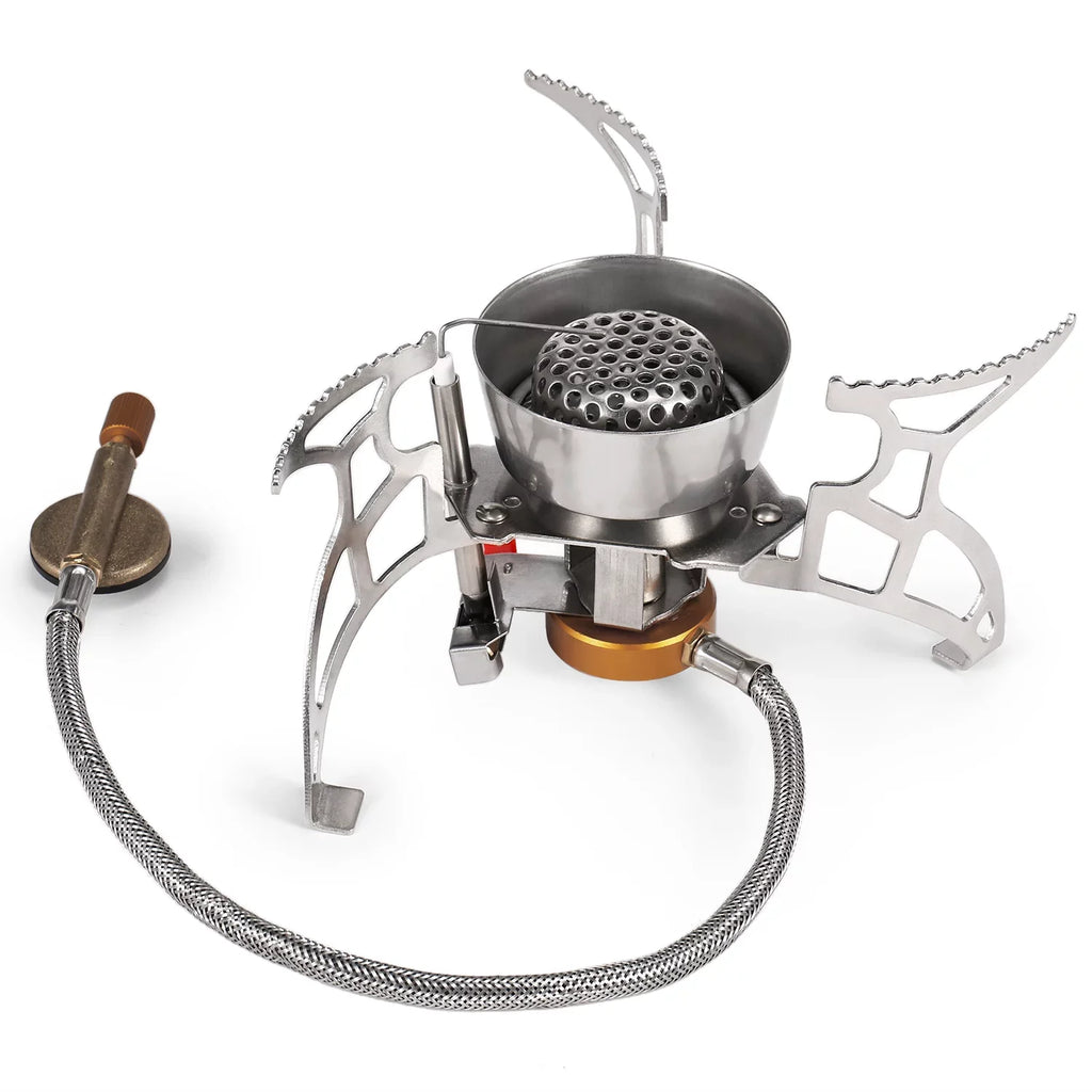 Lixada Windproof Backpacking Stove, Portable Cooking Stove for Outdoor Adventures