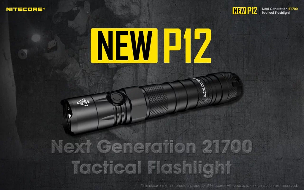 Combo: Nitecore New  Version Tactical  Flashlight -  -   - 1200 Lumens w/ Pressure Switch