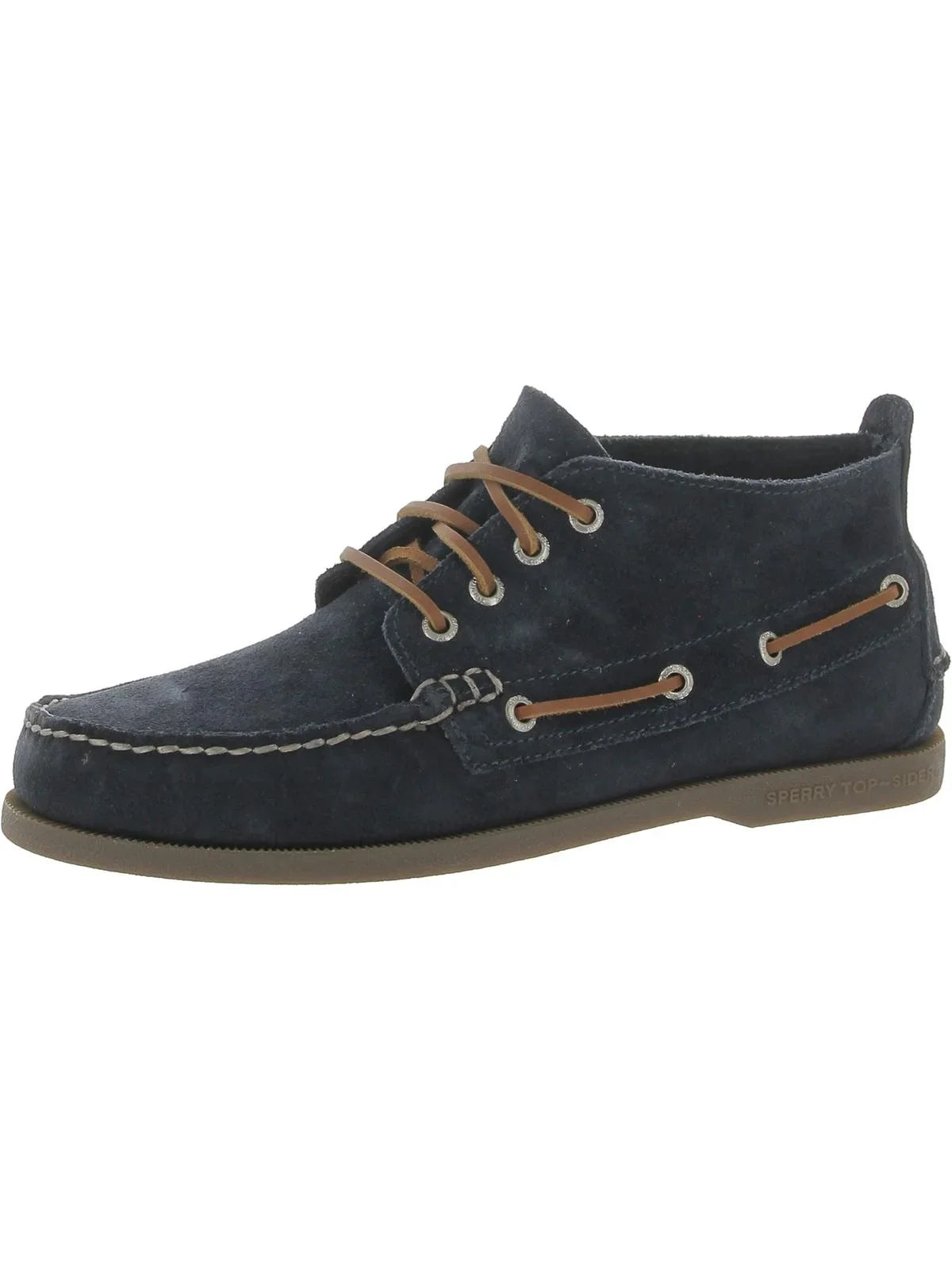 Sperry Mens Suede Slip On Chukka Boots